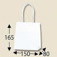 >HEIKO 紙袋 スムースバッグ 15-08 白無地 25枚
