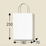 HEIKO 紙袋 PBスムースバッグ S-1 白 10枚