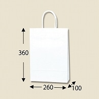 >HEIKO 紙袋 スムースバッグ S-100 白無地 25枚