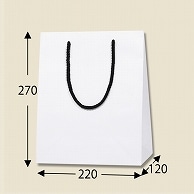 >HEIKO 紙袋 ブライトバッグ 22-12 白MT(マットPP貼り) 10枚