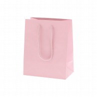 >HEIKO 紙袋 プレーンチャームバッグ 20-12 ピンク 10枚