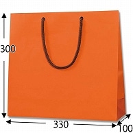 >HEIKO 紙袋 ブライトバッグ GM DオレンジMT(マットPP貼り) 10枚