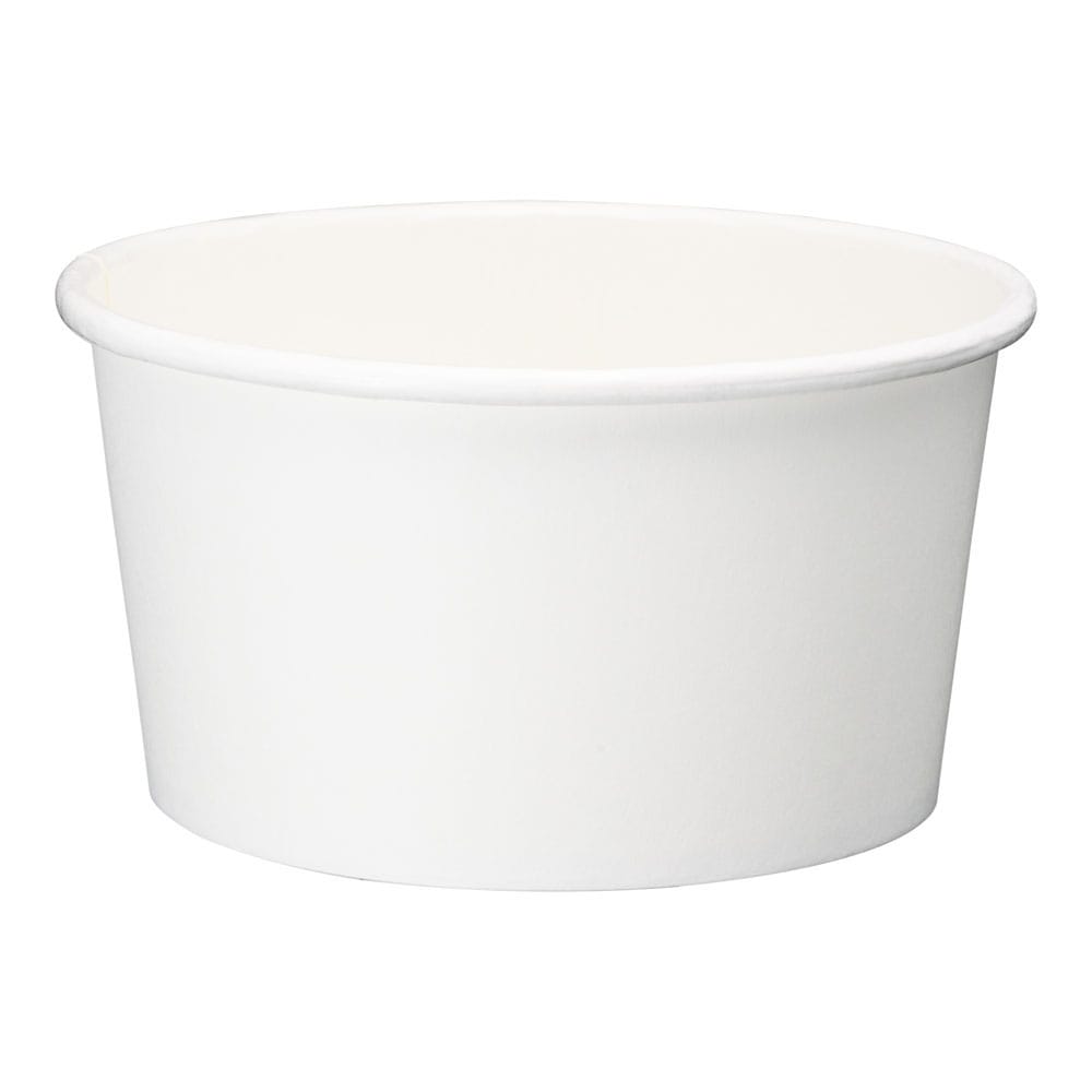 【直送品】アイス＆スープカップ１２オンス ２５個入ホワイト（ＰＬＡラミ） 1袋（ご注文単位1袋）
