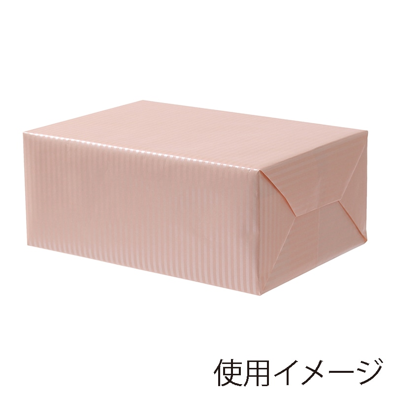 【直送品】 パックタケヤマ 包装紙　四六半才判 クリスタル　ピンク XZT00062 100枚/袋（ご注文単位5袋）