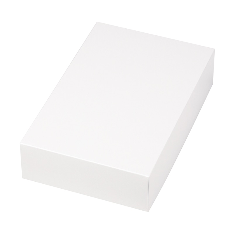【直送品】 ヤマニパッケージ 洋菓子箱　グロスホワイトBOX　65 10ヶ 20－1962 100セット/箱（ご注文単位1箱）