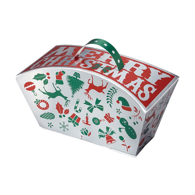 【直送品】 ヤマニパッケージ ギフトボックス　ゆらゆら　クリスマスバッグ  20－2170 100セット/箱（ご注文単位1箱）