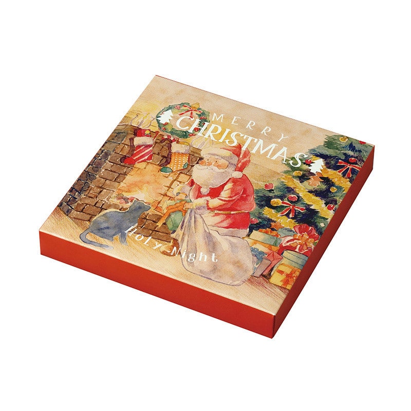 【直送品】 ヤマニパッケージ ギフトボックス　季節の贈り物　クリスマス2  20－2172 100セット/箱（ご注文単位1箱）