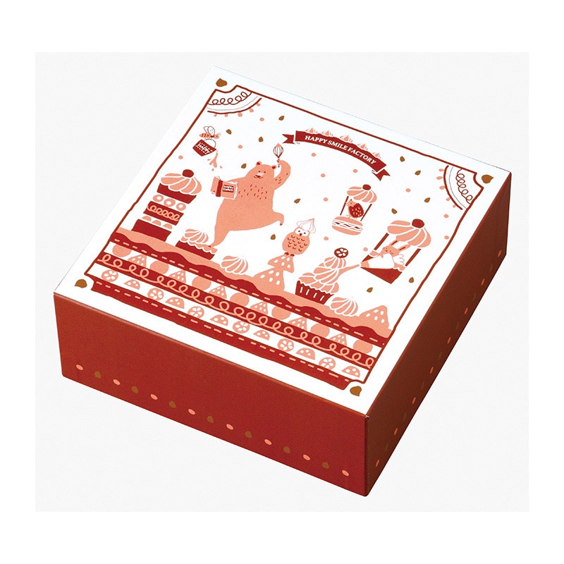 【直送品】 ヤマニパッケージ 貼箱 ハッピースマイルファクトリー 20－2190 30個/箱（ご注文単位1箱）