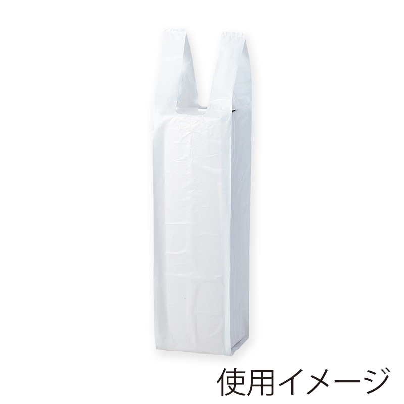 【直送品】 ヤマニパッケージ レジ袋　Uパック 1．8L×1本筒式箱用 K－614 1000枚/箱（ご注文単位1箱）