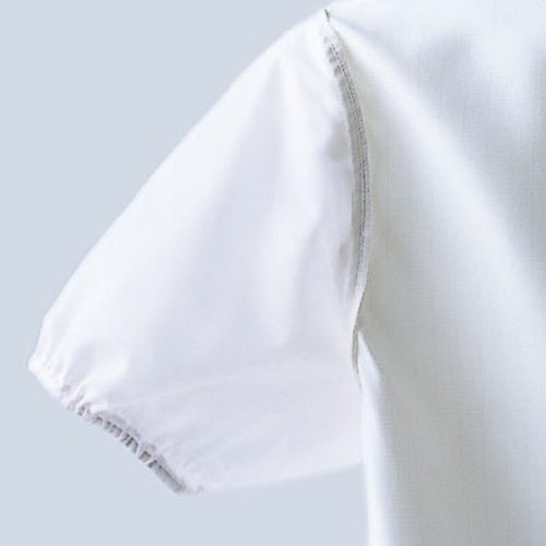 【直送品】住商モンブラン(株) 2-571_M ポロシャツ 男女兼用半袖ネット付　M 白 1枚（ご注文単位1枚）