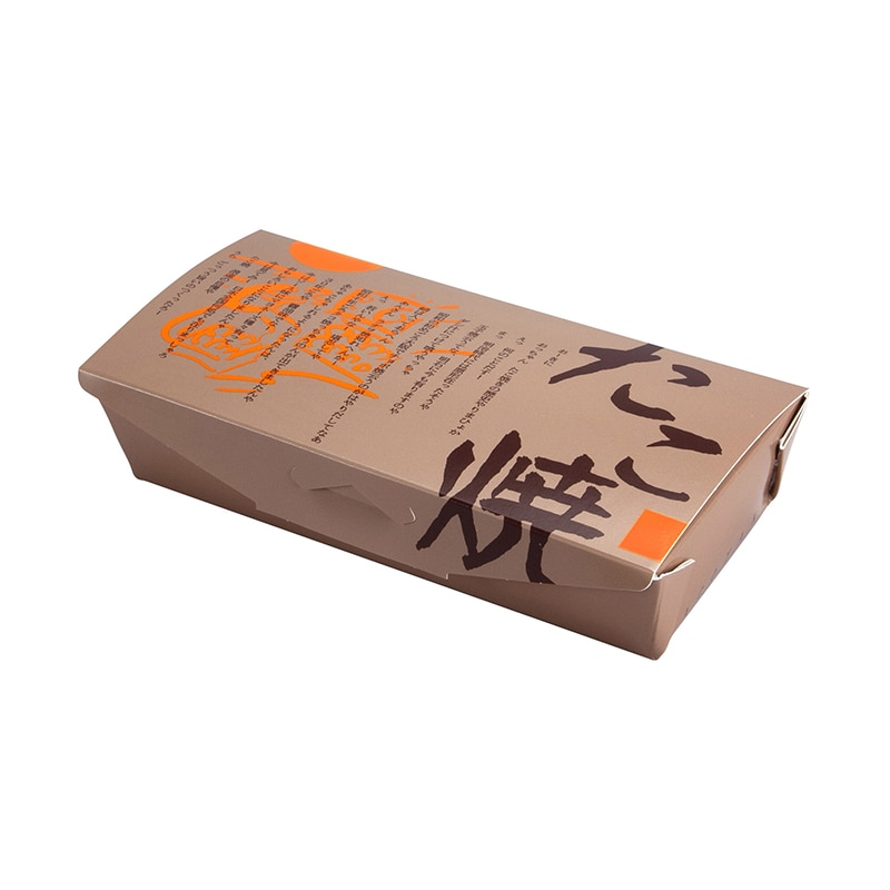 【直送品】 ペーパークラフト 食品箱　たこ焼箱　TAKO－030  100304 100枚/袋（ご注文単位6袋）