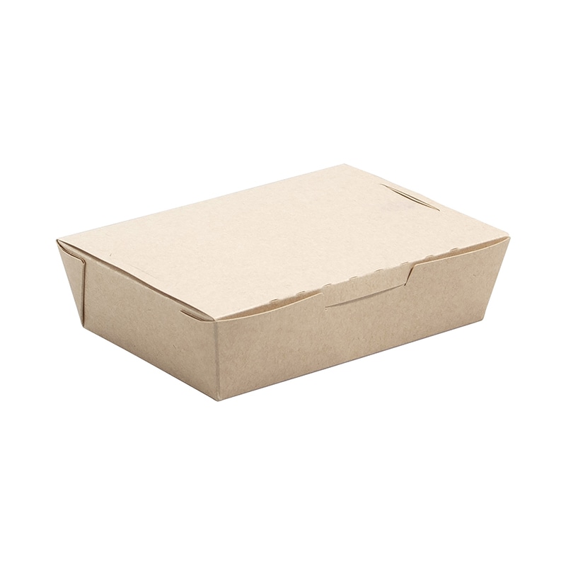 【直送品】 ペーパークラフト 食品箱　ファインテーパーBOX S 135252 25枚/袋（ご注文単位10袋）