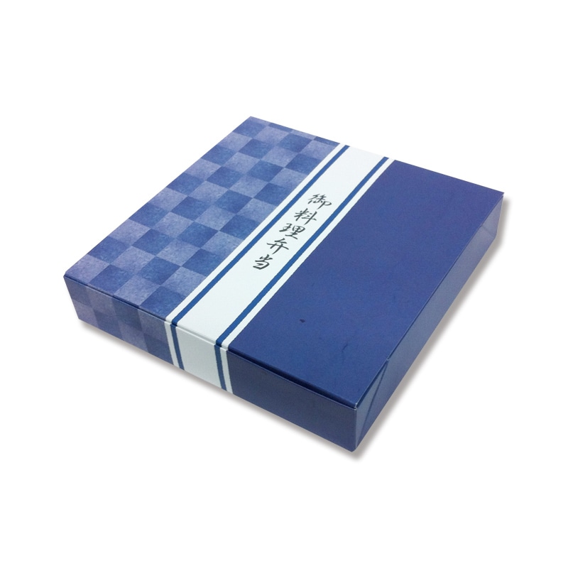 ケーピープラテック 弁当容器 K-BOX 70-70 紙箱 藍染 50枚