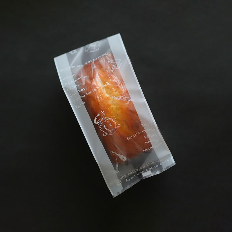 cotta クッキー袋　ナチュラルドーナツ　イエロー L 64466 100枚/袋（ご注文単位35袋）【直送品】