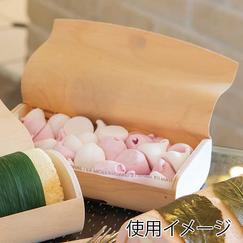 アサヒグリーン 箱 ギフトボックス 菓子箱 白樺ケース 5個/束(ご注文