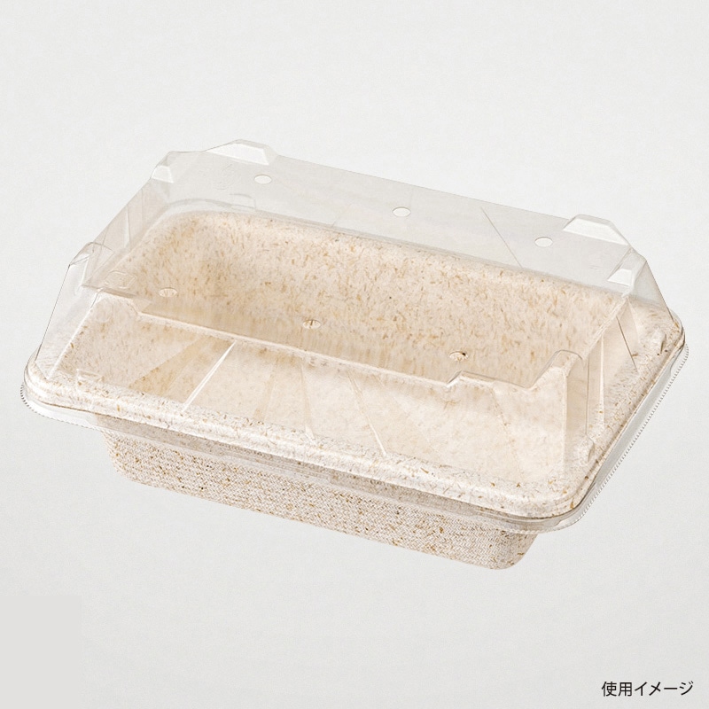 【直送品】 青果容器　WB麦バガストレー 16－11  50枚/袋（ご注文単位20袋）