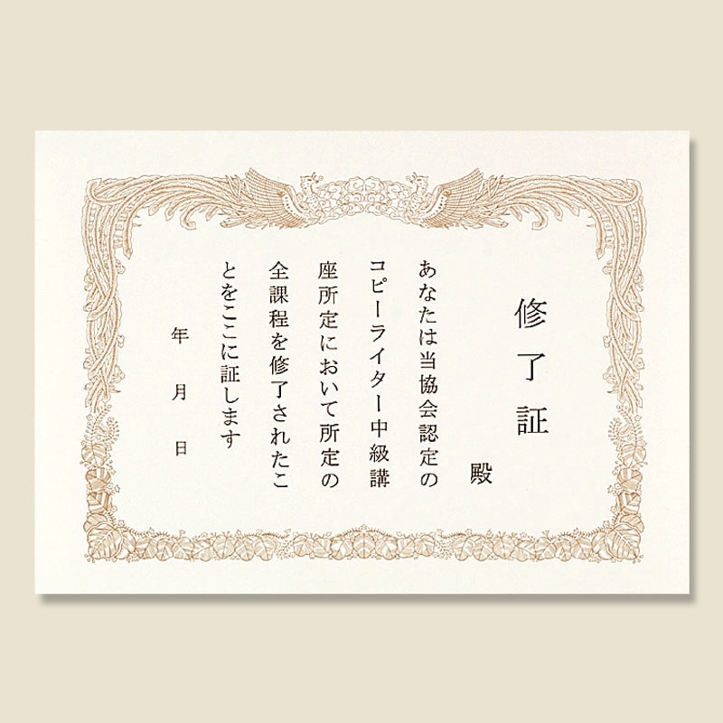 コクヨ 賞状用紙 カ-SJ105 タテ書き OA対応 B5 10枚