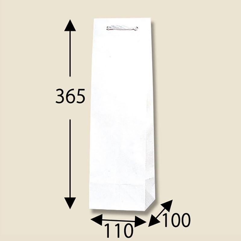 HEIKO 紙袋 T型チャームバッグ B-1 白無地 25枚 4901755334906 通販 包装用品・店舗用品のシモジマ オンラインショップ