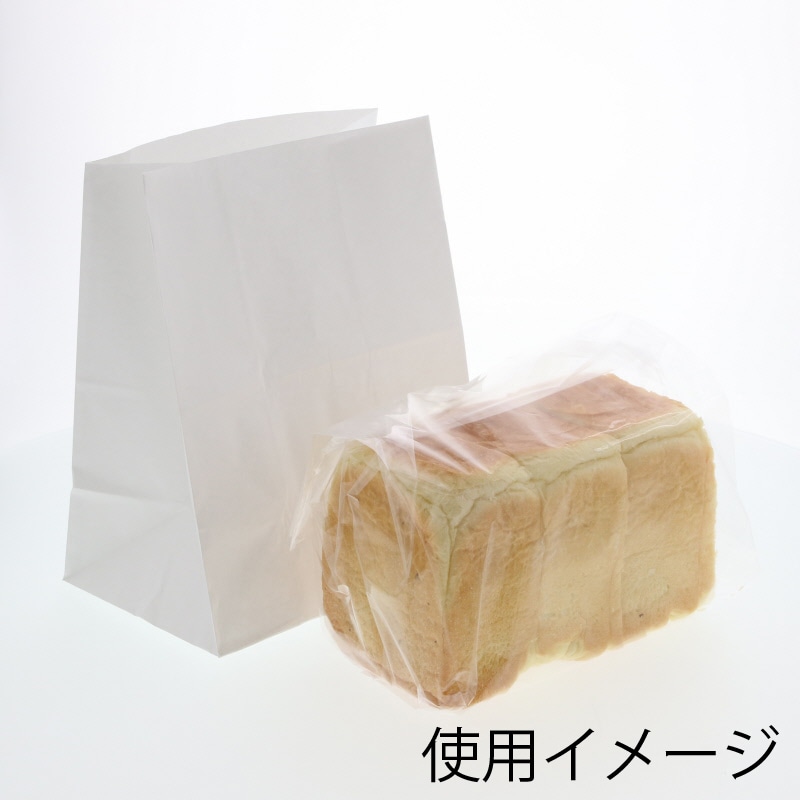 HEIKO 紙袋 角底袋 SP-1 白無地 50枚｜【シモジマ】包装用品・店舗用品