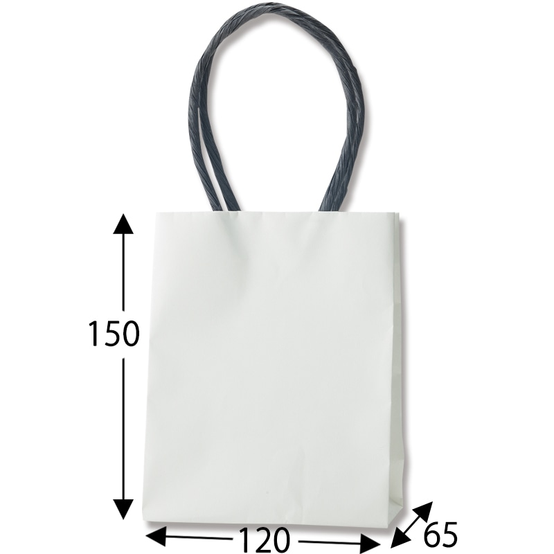 HEIKO 紙袋 プチバッグ12-6.5 白無地 10枚 4901755364699 通販 包装用品・店舗用品のシモジマ オンラインショップ