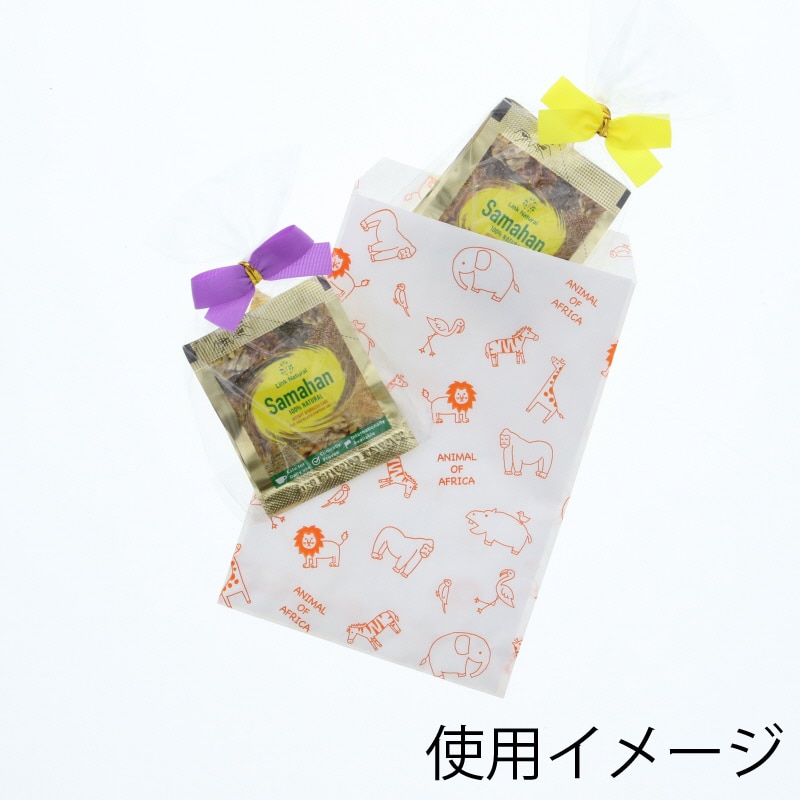 HEIKO 紙袋 柄小袋 Rタイプ R-70 サファリ 200枚