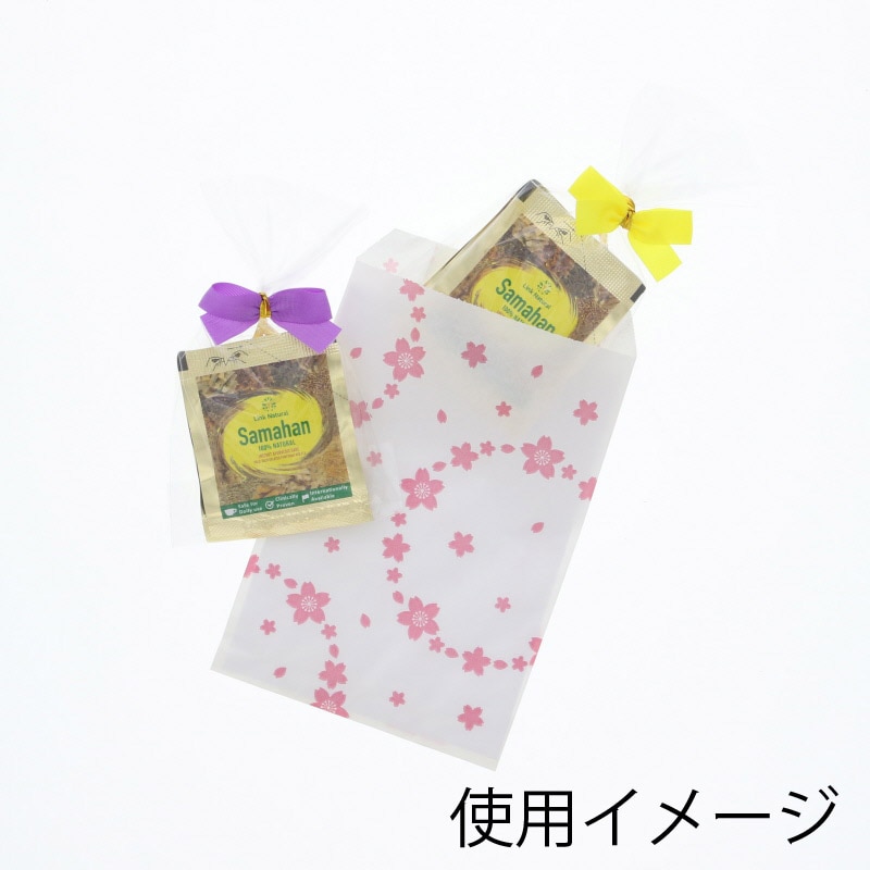 HEIKO 紙袋 柄小袋 Rタイプ R-85 舞桜 200枚