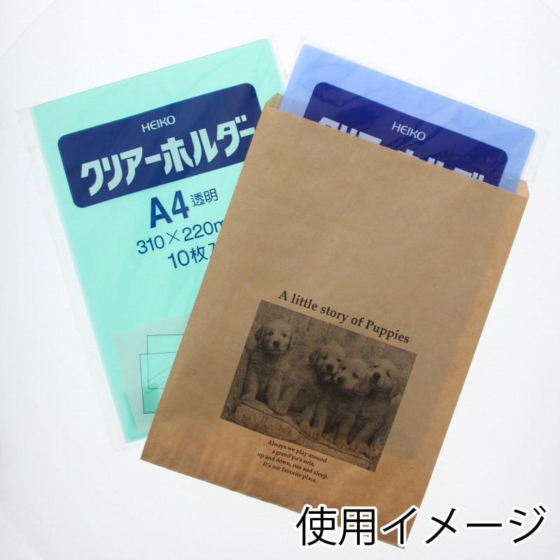 HEIKO 紙袋 柄小袋 Rタイプ R-10 リトルストーリー 200枚