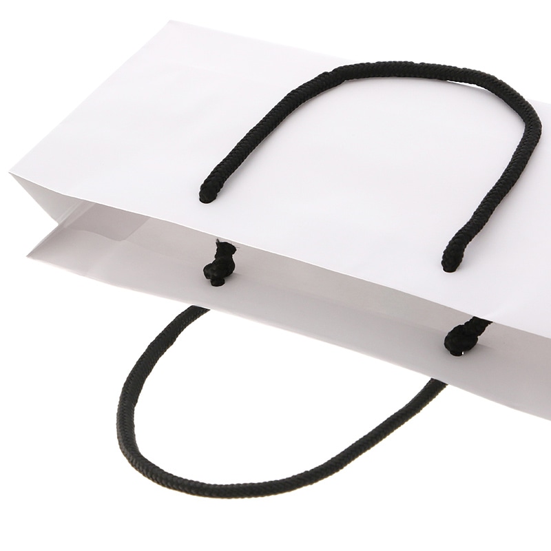 HEIKO 紙袋 ブライトバッグ 30.5-6.5 白(マットPP貼り) 10枚