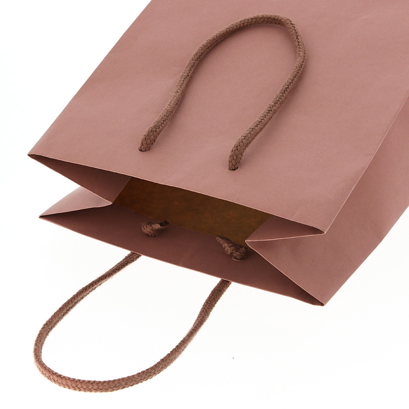 HEIKO 紙袋 プレーンチャームバッグ 20-12 小豆 10枚 4901755572063 通販 包装用品・店舗用品のシモジマ  オンラインショップ
