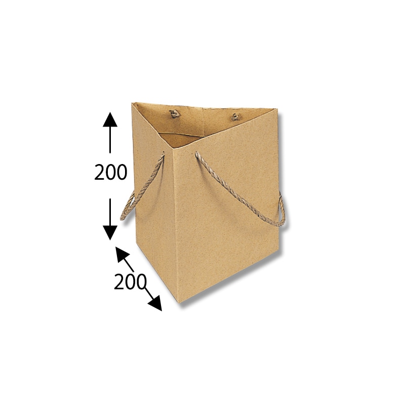 ケース販売HEIKO 紙袋 アレンジバッグ SS 未晒無地 006441133 1ケース(10枚入×5袋 合計50枚)