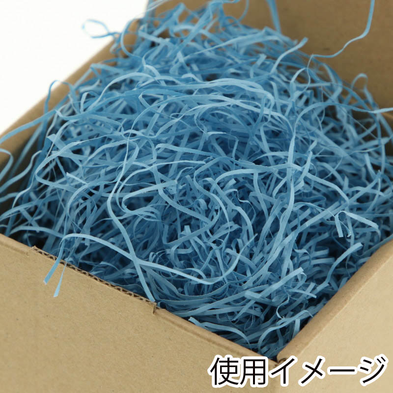 HEIKO 緩衝材 紙パッキン 業務用1kg入 ブルー