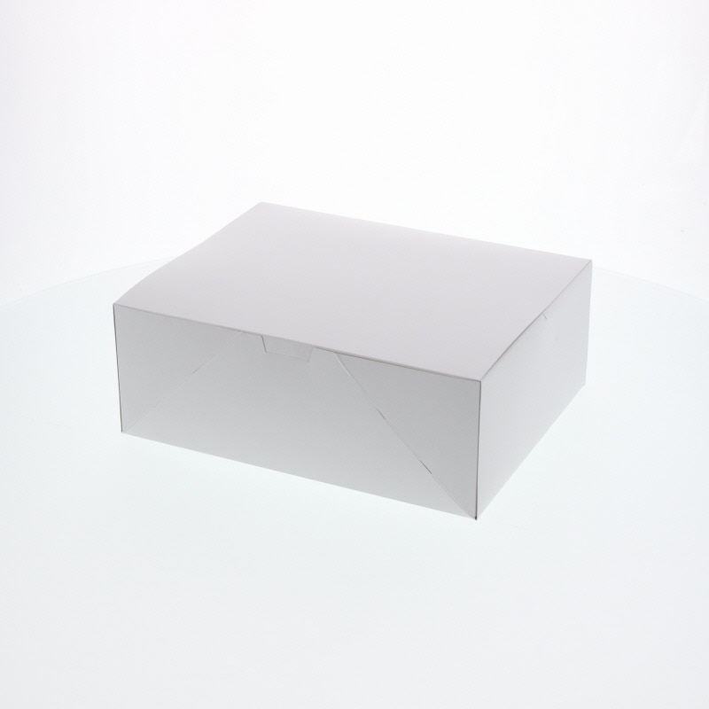 HEIKO 箱 ケーキ用ケース 洋生 白 D ケーキ8個用 50枚