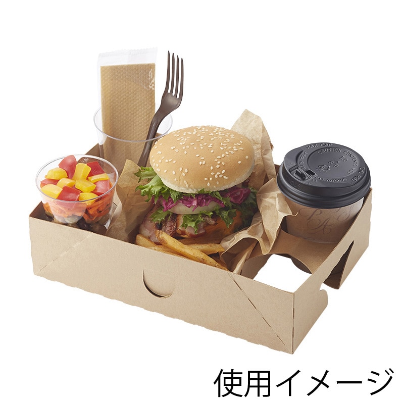 シモジマ】HEIKO 食品容器 ネオクラフト コンボボックス 20枚｜包装 