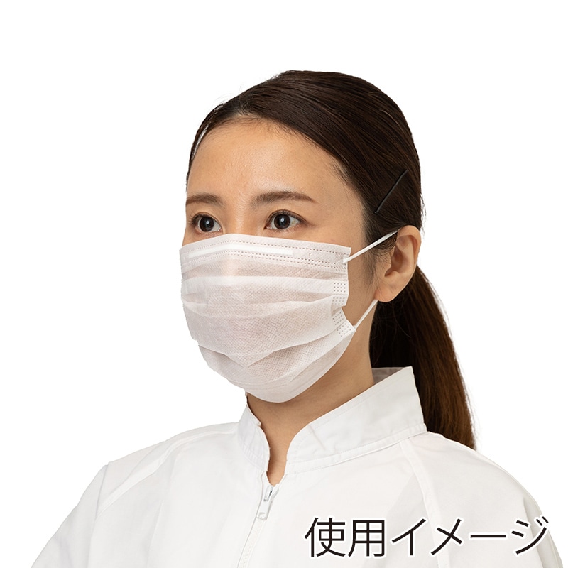 【直送品】 中部物産貿易 2層マスク　耳掛けタイプ フリーサイズ 2SM－01 100枚/箱（ご注文単位30箱）