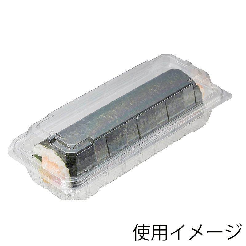 【直送品】 シーピー化成 嵌合フードパック　巻き寿司用 KL－23－10A（N）  50枚/束（ご注文単位18束）