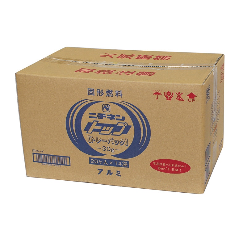 【直送品】 ニチネン 固形燃料　トップトレーパックA 30g 21004 1箱（ご注文単位1箱）