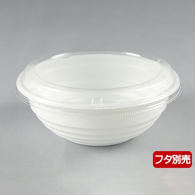 【直送品】 耐熱どんぶり容器　YS丼　本体 D－2 白 50枚/袋（ご注文単位8袋）