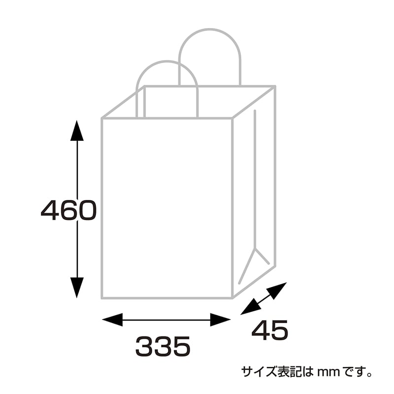 【直送品】 ササガワ 手提げ袋 額縁用　335×45×460mm 50－6800　10枚 1包（ご注文単位1包）