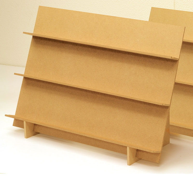 【直送品】 ササガワ 組立式木製傾斜飾り棚 2Way 44－5851 1台（ご注文単位1台）