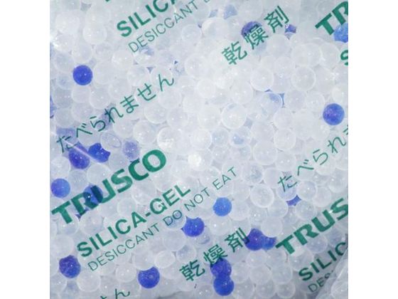 【直送品】TRUSCO A型シリカゲル 50g 吸湿・使い捨て型 100個入 コバルト 1袋（ご注文単位1袋)
