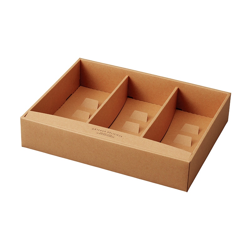 【直送品】 ヤマニパッケージ 洋菓子箱　ウールーギフト L 20－1985 50セット/箱（ご注文単位1箱）
