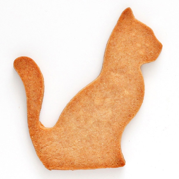 【直送品】cotta ステンレスクッキー型  95351　猫おすわり 1個（ご注文単位1個）