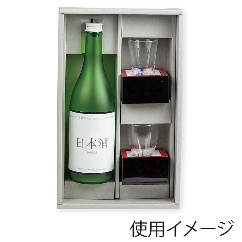 【直送品】 ヤマニパッケージ 酒アラカルトBOX M K－1509 50枚/箱（ご注文単位1箱）