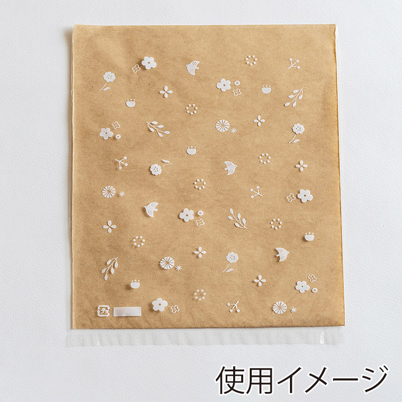【直送品】 cotta 菓子パン袋　北欧　S  97083 100枚/袋（ご注文単位100袋）