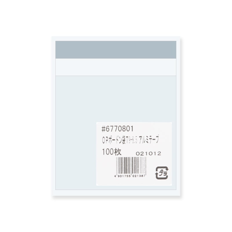 HEIKO OPボードン袋 T 9-8.5 アルミテープ 100枚｜【シモジマ】包装用品・店舗用品の通販サイト
