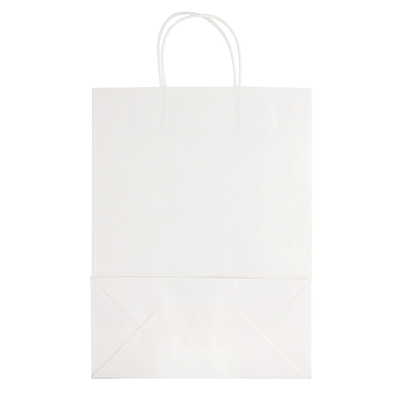 HEIKO 紙袋 スムースバッグ 34-15.5 白無地 25枚