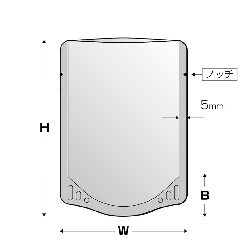 【直送品】カウパック スタンド袋 NACF－TA0200  2400枚/箱（ご注文単位1箱）