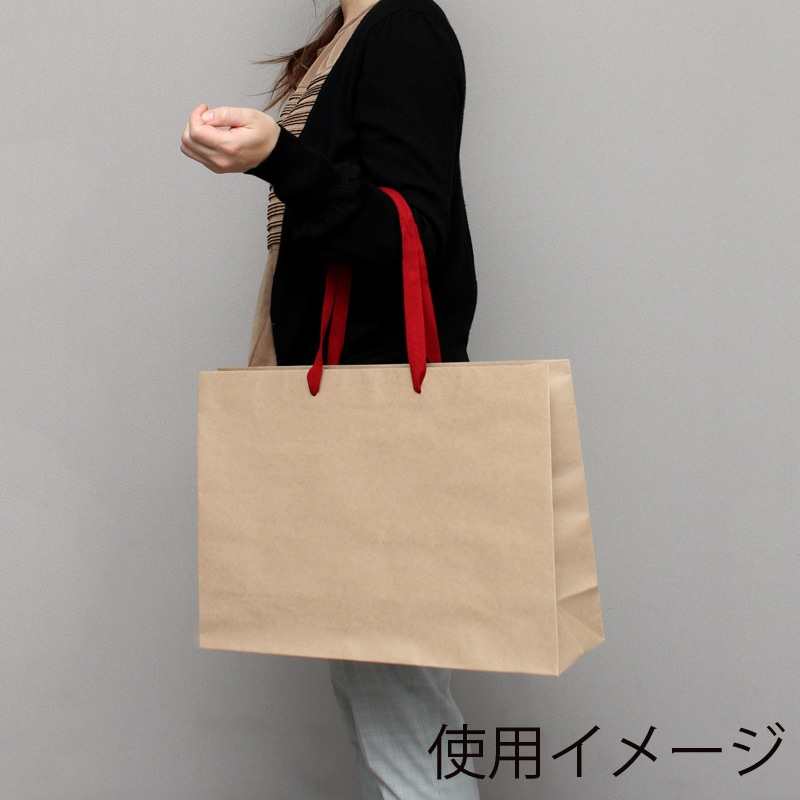 HEIKO 紙袋 ファッションバッグ 横2才 クラフト 10枚 4901755592702  包装用品・店舗用品のシモジマ オンラインショップ