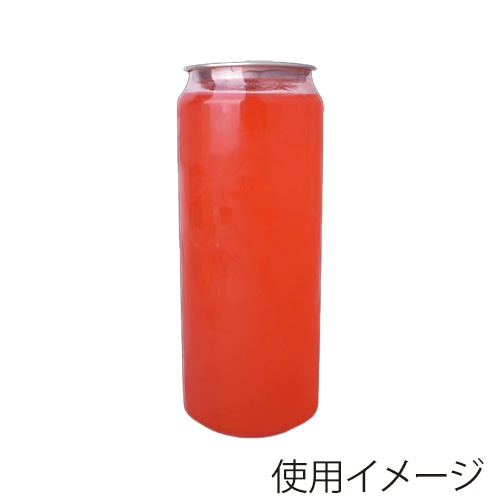 【直送品】BMターゲット 缶シーリング専用容器 円柱　500ml Y－YL500 1個（ご注文単位100個）