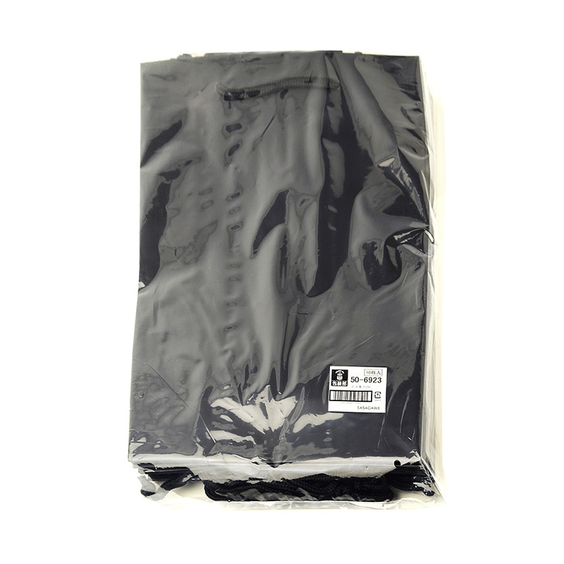 【直送品】 ササガワ 手提げ紙袋 マットブラック　S26 50－6923 1枚（ご注文単位10枚）